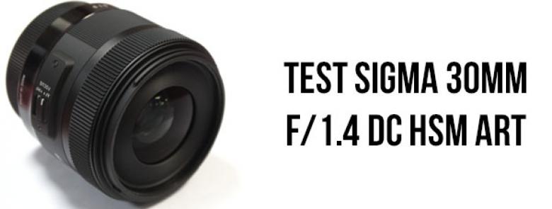 Test Sigma 30mm F/1.4 DC HSM ART